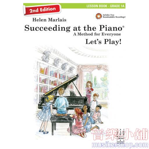 Succeeding at the Piano Lesson Book - Grade 1A (2nd Edition)