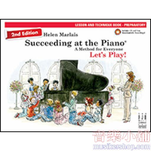 Succeeding at the Piano Lesson and Technique Book - Preparatory (2nd edition)