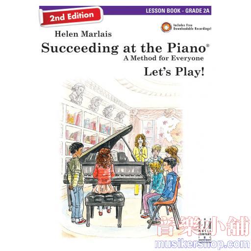 Succeeding at the Piano Lesson Book - Grade 2A (2nd Edition)
