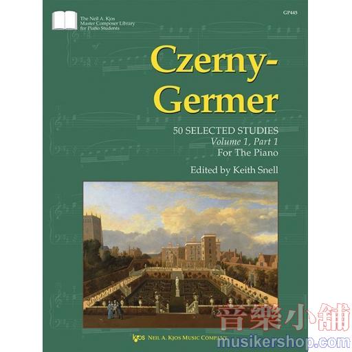 CZERNY-GERMER: 50 SELECTED STUDIES, VOL 1, PART 1