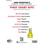 John Thompson's Easiest Piano Course – First Chart Hits