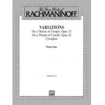 Rachmaninoff(6)：Variations on a Theme of Chopin, O...
