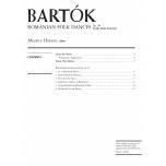 Bartók: Romanian Folk Dances, Sz. 56 for the Piano(樂譜+CD)