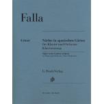 亨樂鋼琴2P4H - Falla：Nights in the Gardens of Spain for Piano and Orchestra