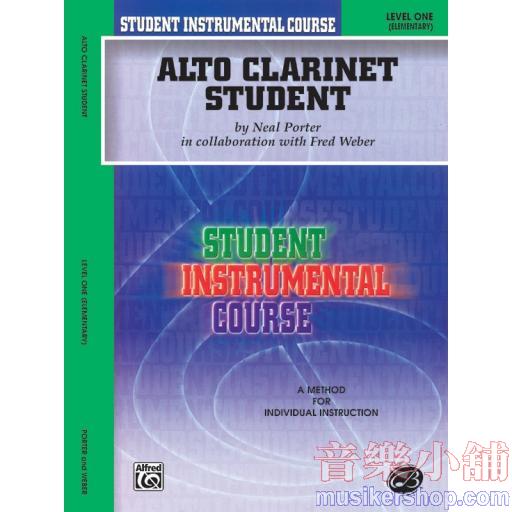 Student Instrumental Course: Alto Clarinet Student, Level 1