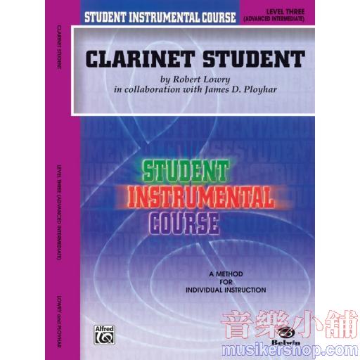 Student Instrumental Course: Clarinet Student, Level 3