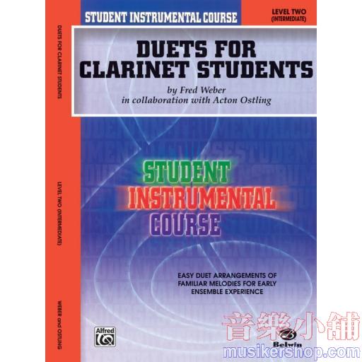 Student Instrumental Course: Duets for Clarinet Students, Level 2