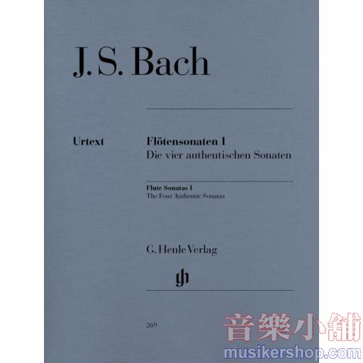 亨樂管樂-Bach：Flute Sonatas, Volume I (The four authentic Sonatas)