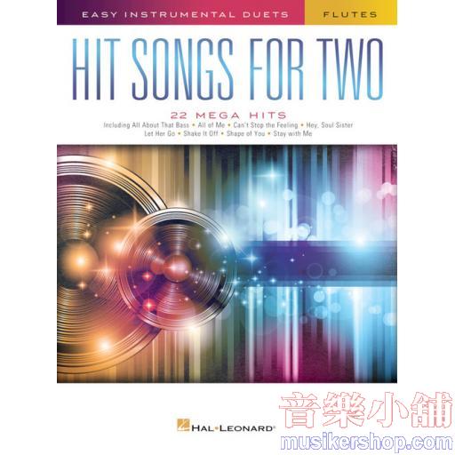 Hit Songs for Two Flutes