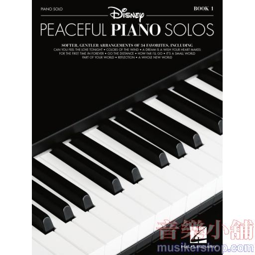 Disney Peaceful Piano Solos - Book 1