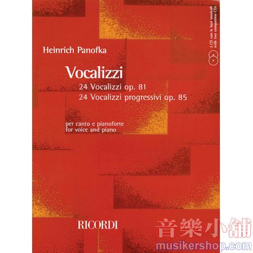Panofka：24 Vocalizzi(Op.81)&24 Vocalizzi Progressivi(Op.85)