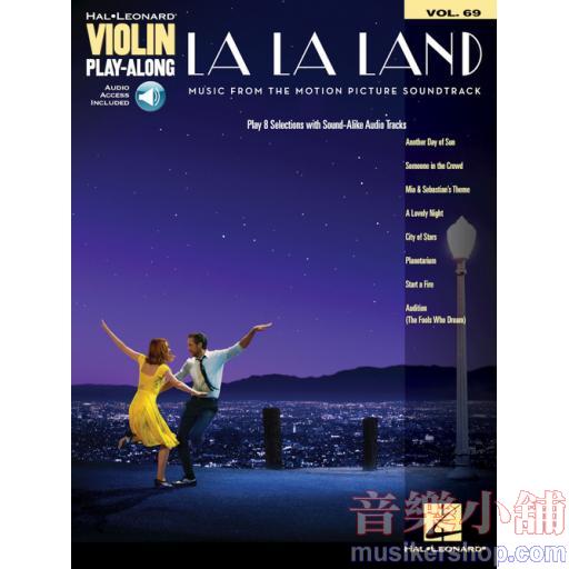 La La Land Violin Play-Along Volume 69