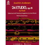 Andersen：24 Etudes, Op. 15 Flute Solo