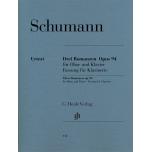亨樂管樂-Schumann：Three Romance for Oboe (or Violin or...