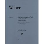 亨樂管樂-Weber：Clarinet Concerto no.1 f minor op.73