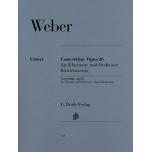 亨樂管樂-Weber：Concertino op. 26 for Clarinet and Orch...