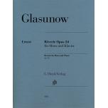 亨樂管樂-Glasunow：Rêverie op. 24 for Horn and Piano