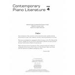 Contemporary Piano Literature, Book 4
