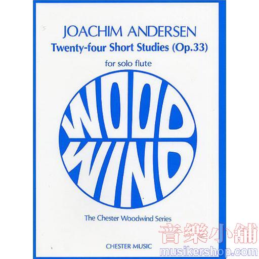 Andersen：24 Short Studies Op.33 Flute Solo