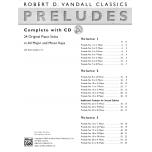 Vandall：Preludes Complete with CD