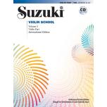 Suzuki Violin School 3+CD(Asian Edition) Violin Book & CD