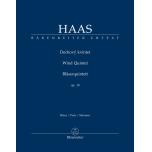 Haas, Pavel Wind Quintet op. 10