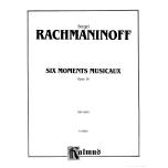 Rachmaninoff: Six Moments Musicaux, Opus 16