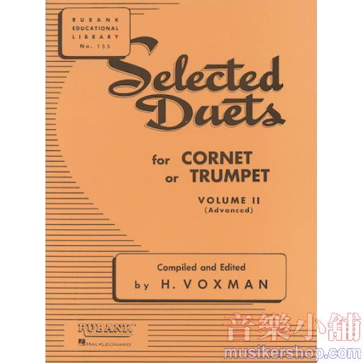 【Rubank】Selected Duets for Cornet or Trumpet：Volume 2 - Advanced