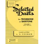 【Rubank】Selected Duets for Trombone or Baritone：Volume 1 - Easy to Medium