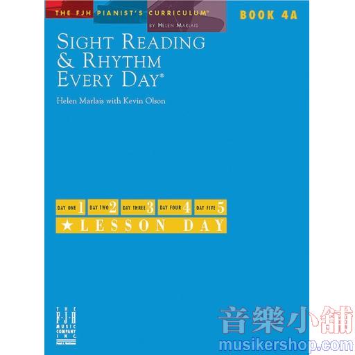 Sight Reading & Rhythm Every Day®, Book 4A