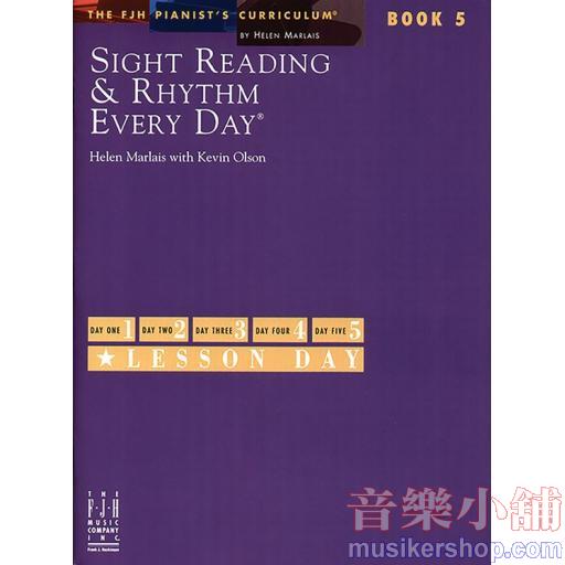 Sight Reading & Rhythm Every Day®, Book 5