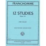 FRANCHOMME, Auguste-Joseph 12 Studies, Opus 35 (BECKER, ROSE, Leonard)