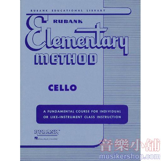 Rubank Elementary Method - Cello