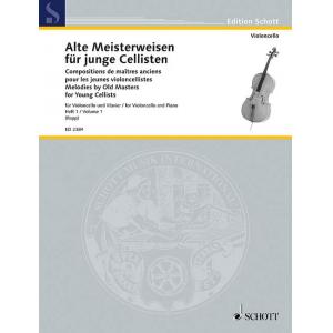 Melodies by Old Masters for Young Cellists, Vol. 1 For Cello and Piano